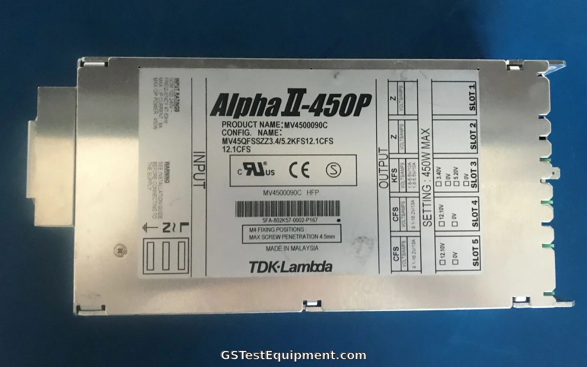 TDK-Lambda Alpha II-450 MV4500090C Power Supply