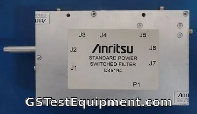 Anritsu/Wiltron  D45194 Standard Power Switched Filter