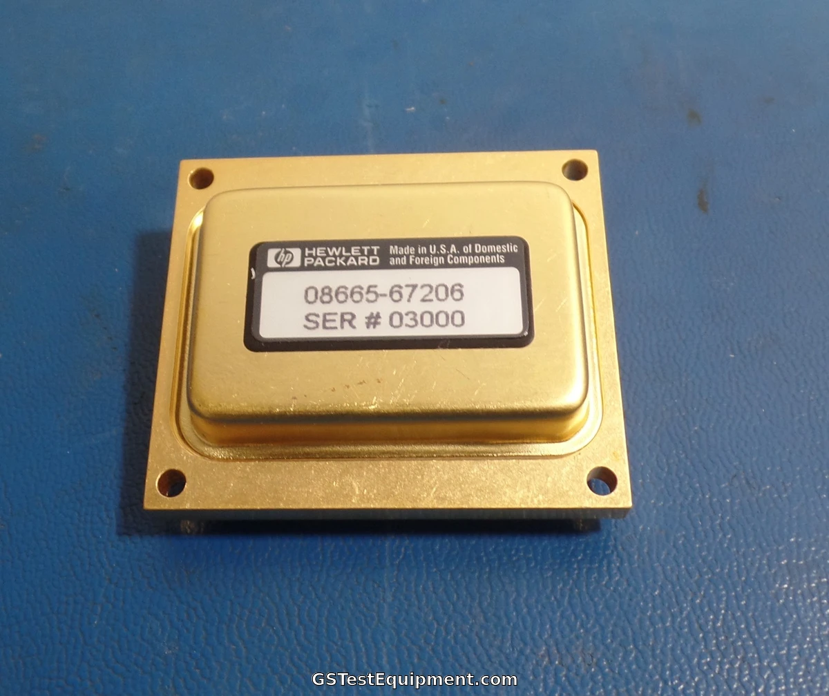 HP Agilent 08665-67206 Divider Amplifier Circuit Working removed from 8665A