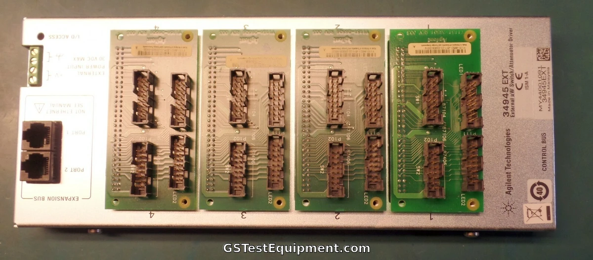 Keysight/AGILENT 34945EXT EXTERNAL µw SWITCH/ATTENUATOR DRIVER Tested