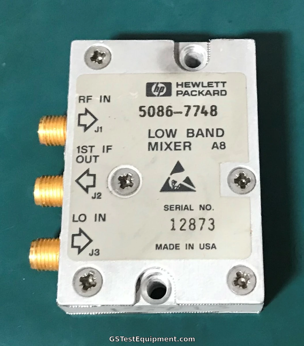 HP / Keysight / Agilent 5086-7748 - main view