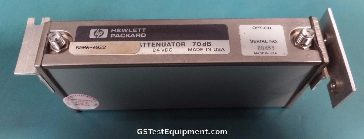 HP Agilent Keysight 5086-7822  Step Attenuator sma 70dB 5086-6822