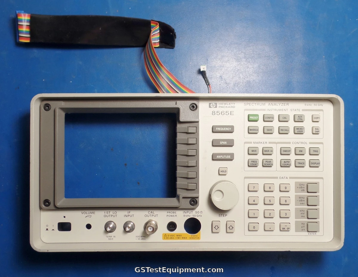 Agilent / Keysight 8565E 50GHz Front Panel / Keypad Excellent Condition