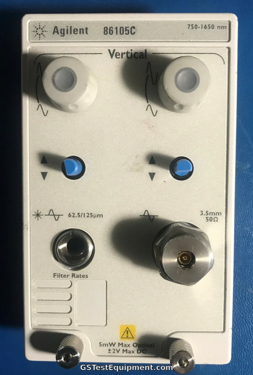 HP / Keysight / Agilent 86105B - main view