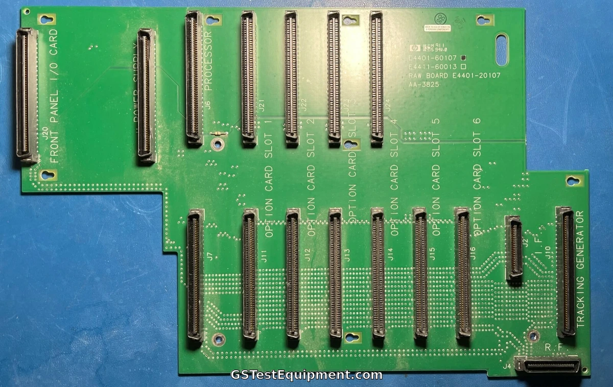 HP / Keysight / Agilent E4401-60107/E4401-60013 - main view