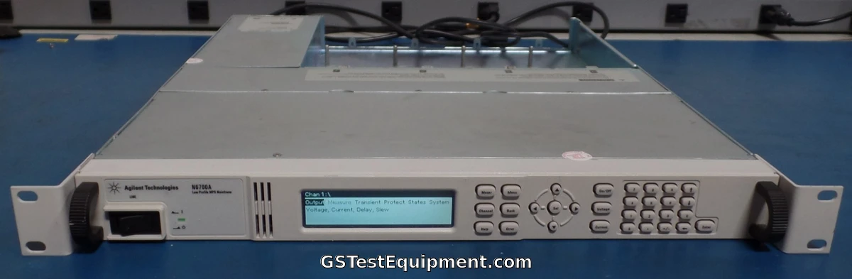 HP / Keysight / Agilent N6700A - main view