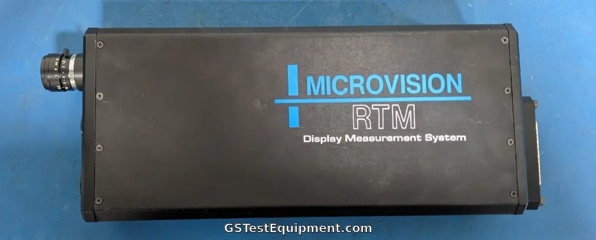 MICROVISION RTM Display Measurement System