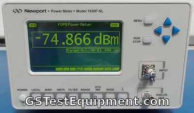 Newport 1930F-SL-FC Si Detector SC/PC Optical Power Meter