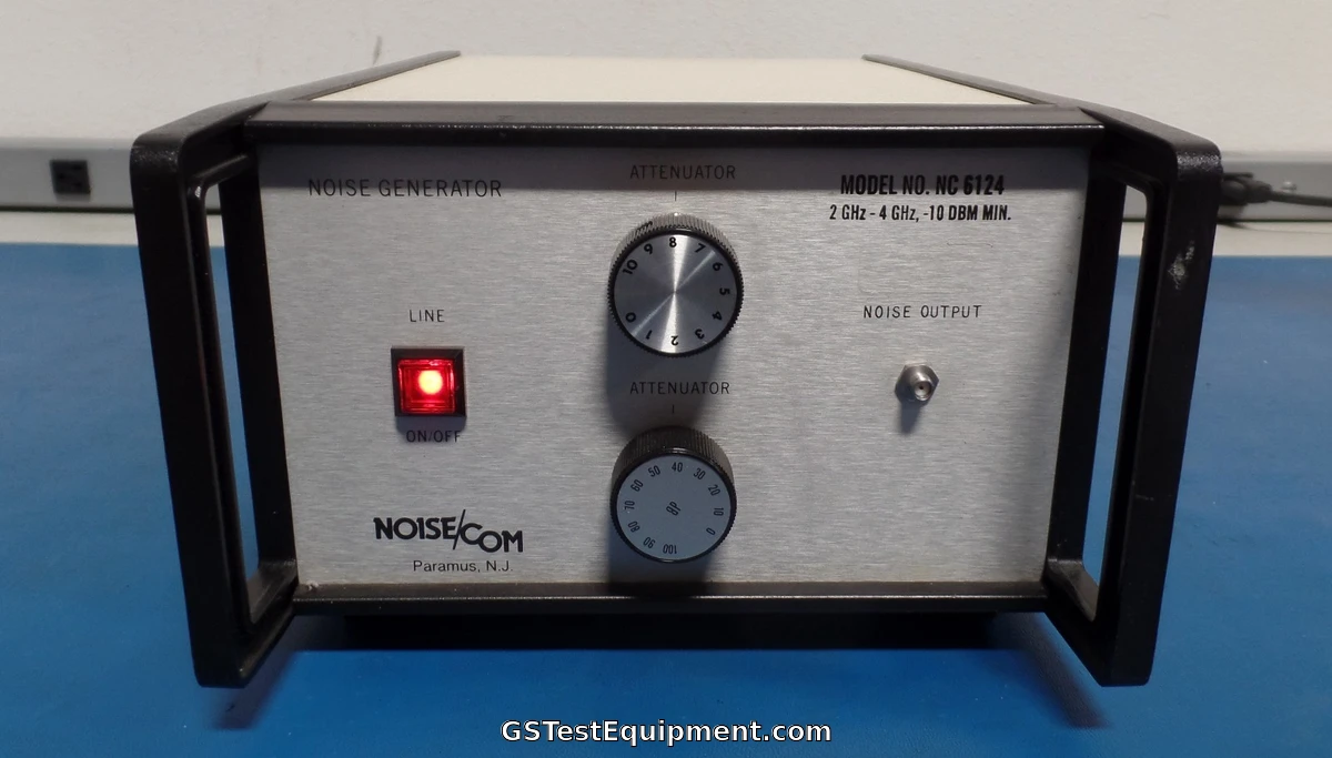 NoiseCom NC6124-02 2GHz-4GHz 110 DB Attenuator Pin 1dB Stufen opt-2 2