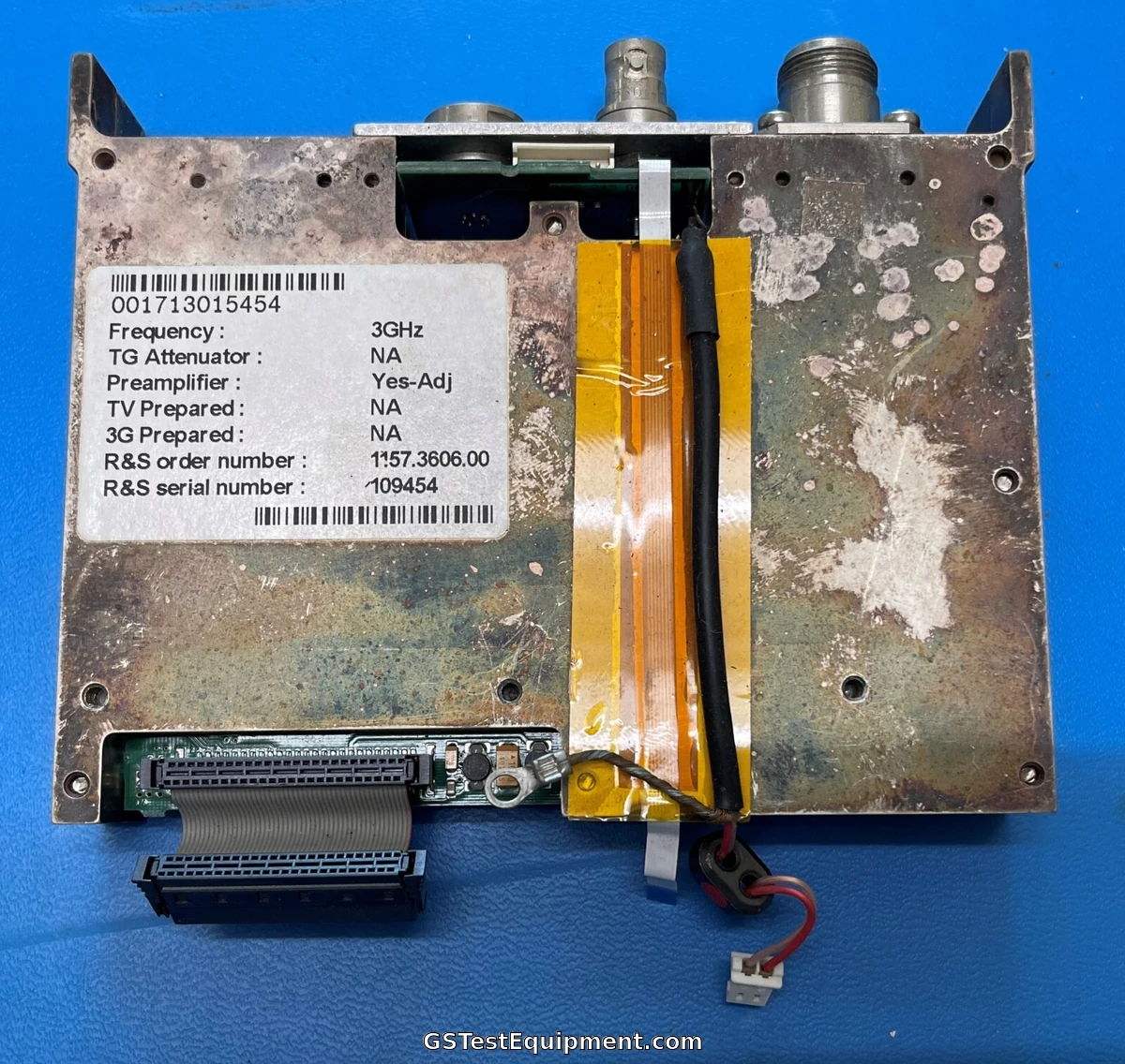 Rohde and Schwarz FSH3 - main view