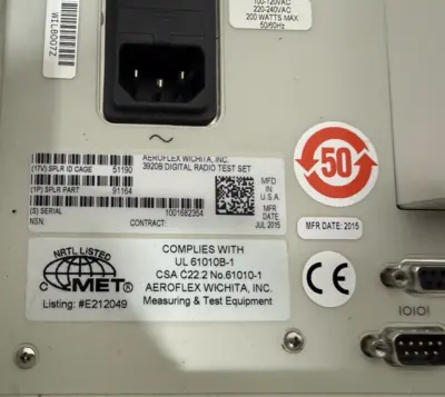 Aeroflex/Viavi 3920B Analog and Digital Radio Test thumbnail 6