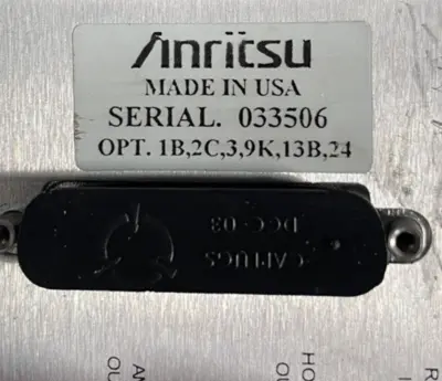 Anritsu MG3695A 2-50GHz signal generator Opt 1B 2C 3 9K 13B 24 Great options. thumbnail 5