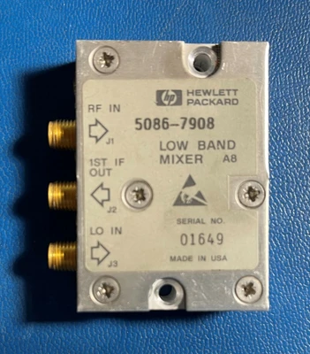 HP Agilent Keysight 5086-7908 Low Band Mixer Fully Functional  Warranty