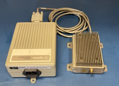 Agilent 83050A 2GHz - 50GHz Microwave Amplifier w/ 87421A Power Supply  tested