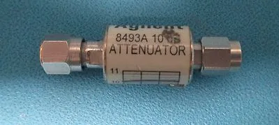 HP Agilent 8493A Coaxial Fixed Attenuator 10 dB, DC to 12.4 GHz