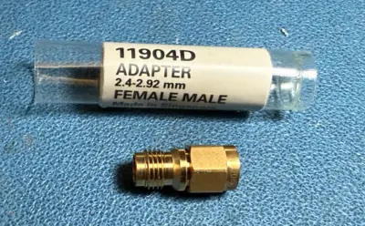 Agilent 11901D: Adapter, 2.4 mm (f) to 3.5mm (m), DC to 26.5 GHz thumbnail 2