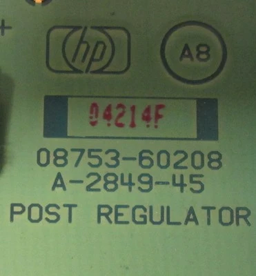 HP Agilent 08753-60208 Post Regulator Board Assembly thumbnail 2