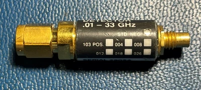 HP/Keysight/Agilent 8474C Planar-Doped Barrier Diode Detector 0.01 - 33 GHz STD thumbnail 2