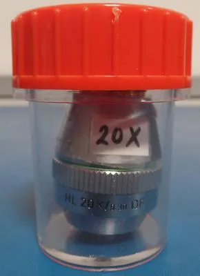 Leitz Wetzlar HL 20x/0.30 ∞/0  Microscope Objective Lens