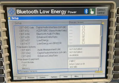 Rohde and Schwarz CBT-K55-K57-B55 1153.9000.35  BLUETOOTH TESTER thumbnail 3